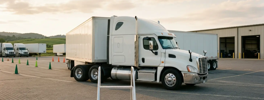 CDL Class A license allowing drivers to operate tractor trailers and heavy combination vehicles in the United States