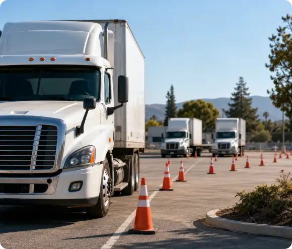 Professional CDL training in California with experienced instructors and practical on-road truck driving education